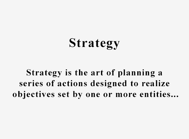 Strategy